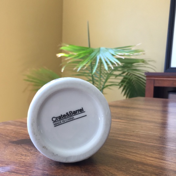 Crate & Barrel White Ceramic Sake Bottle - Picture 5 of 11